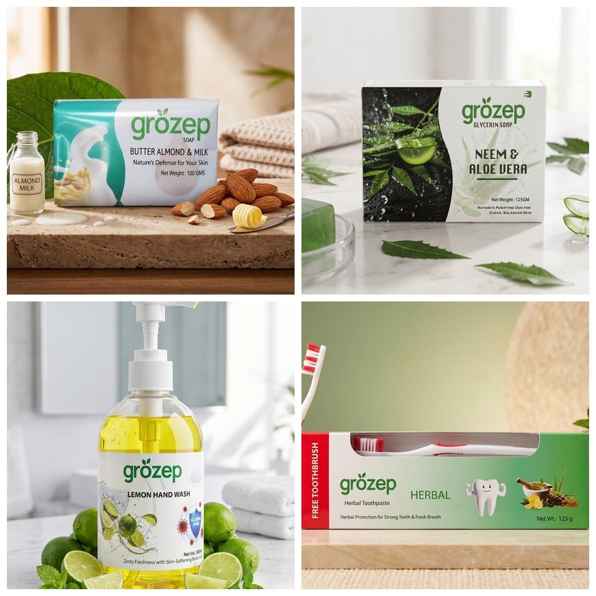 Grozep daily essentials & personal care
