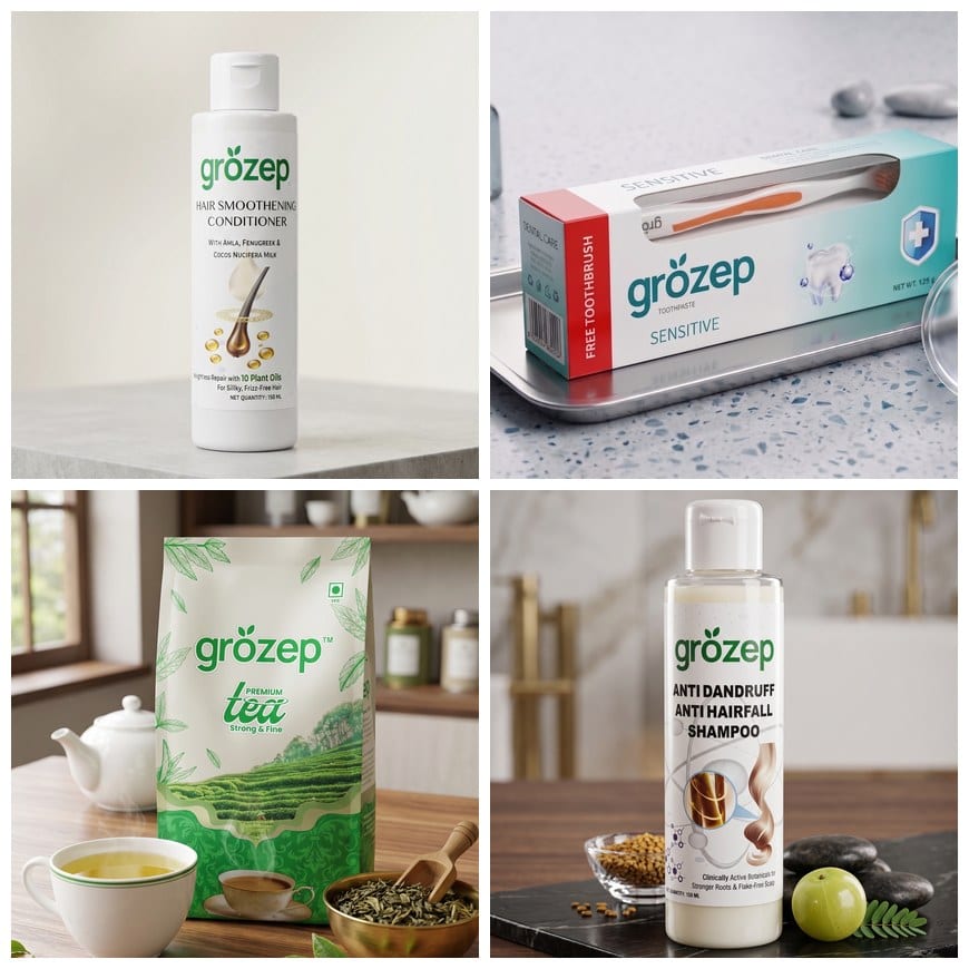 Grozep home & personal care products